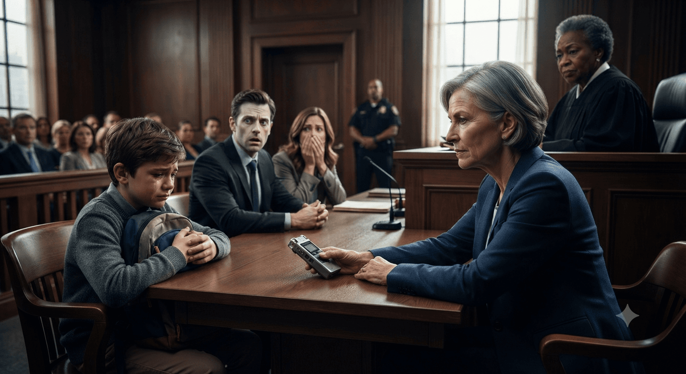 My Grandson Begged to Move In With Me—Then I Played a Secret Recording in Court That Blew the Whole Custody Case Wide Open